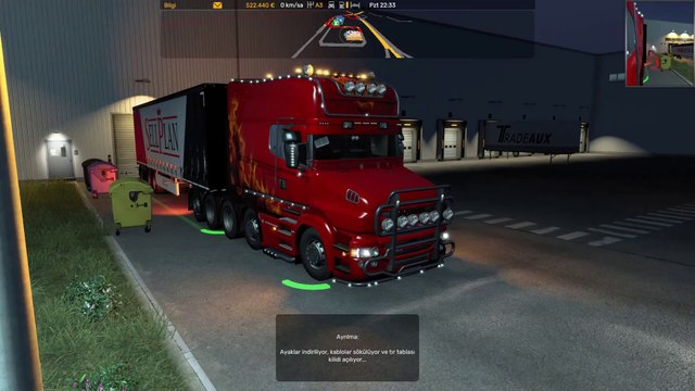 Empty Pallet - Exit: Vienna * Destination: Hannover #Scania Interior v3.3 #Trucks #ETS2 -Euro Truck Simulator 2