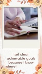 Goal Setting Visioning My Success