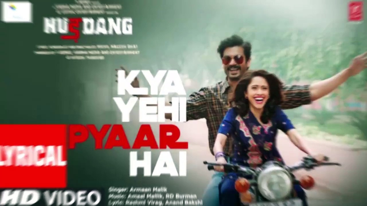 Kya Yehi Pyaar Hai Lyrical Hurdang Sunny K Nushrratt Armaan M Rashmi Virag Amaal M Bhushan K