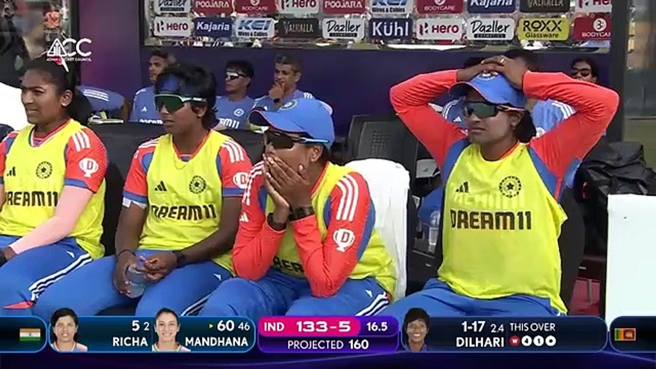 Sri Lanka (W) vs India (W) | ACC Women's Asia Cup | Final | Highlights