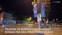 Újabb szabotázsok hat francia megyében - a szélsőbaloldal a rendőrség célkeresztjében