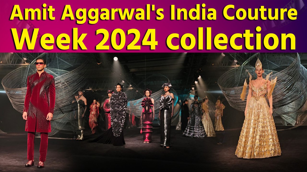 Amit Agarwal’S different types of outfits in India Couture Week 2024