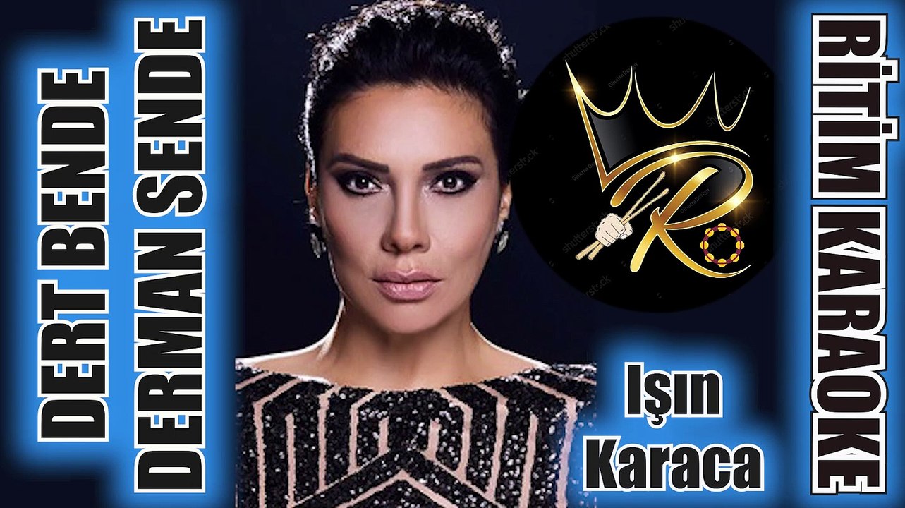 Dert Bende Derman Sende - Işın Karaca ✩ Ritim Karaoke (Kürdili-Hicazkar Minör C Sebare 4/4 Arap)
