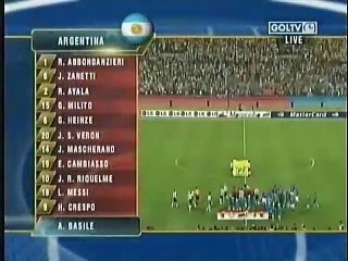 Copa America 2007 - Argentina vs United States
