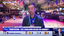 JO: l'équipe de France a décroché la médaille d'argent du concours complet d'équitation