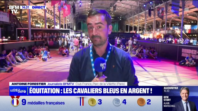 JO: l'équipe de France a décroché la médaille d'argent du concours complet d'équitation