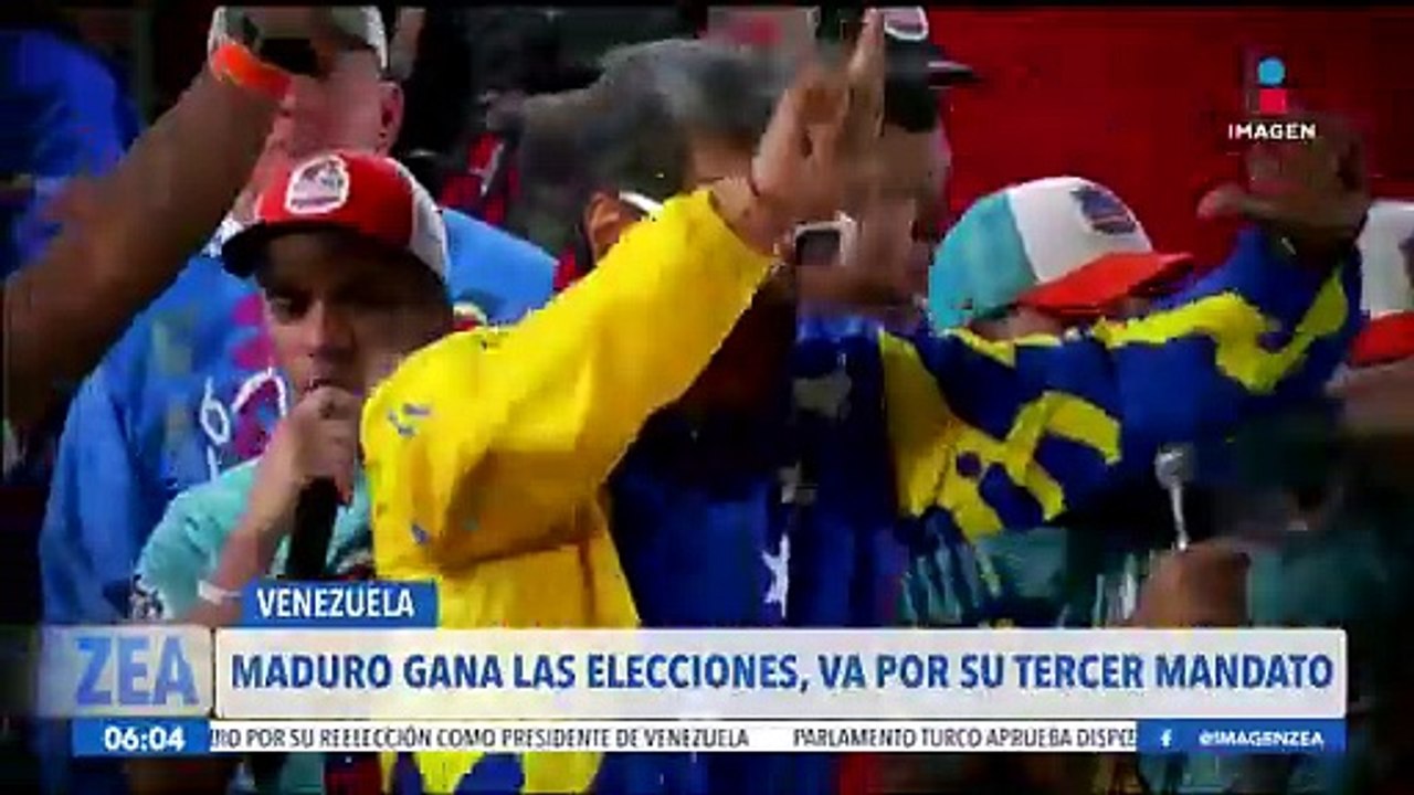 Nicolás Maduro gana las elecciones en Venezuela; va por su tercer