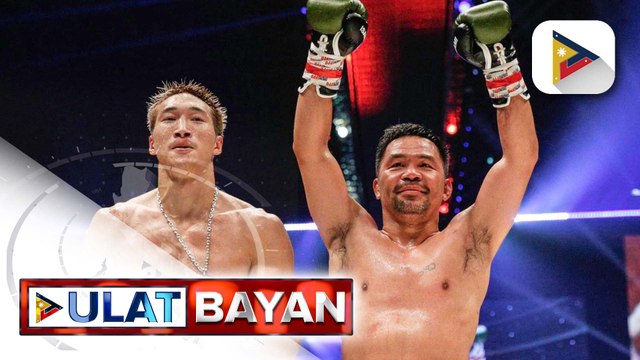 Manny Pacquiao, nakakuha ng draw sa exhibition match