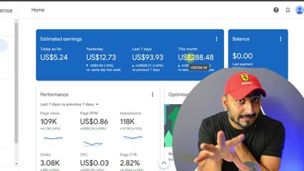 Earn Money Online 288$ per month by Adsense