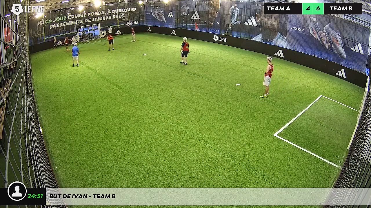 But de Ivan - Team B