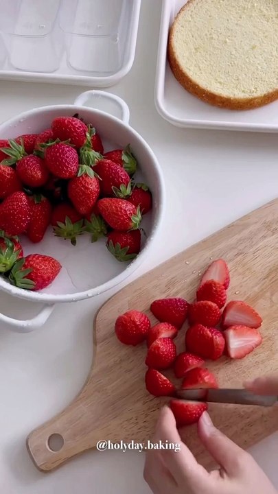 Strawberry pudding