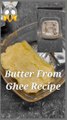 Butter recipe from ghee homemade #butter #ghee, #viral #trending #kitchen #diy #indian #pakistani