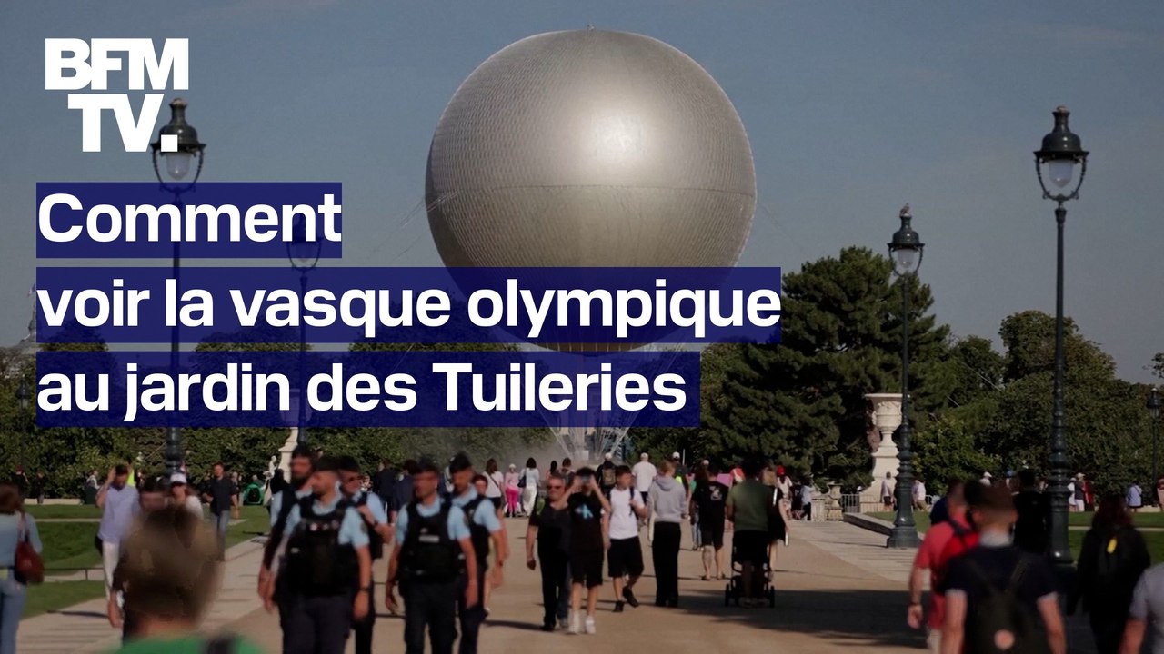 Paris 2024: voici comment réussir à s'inscrire pour aller voir la vasque olympique au jardin des Tuileries