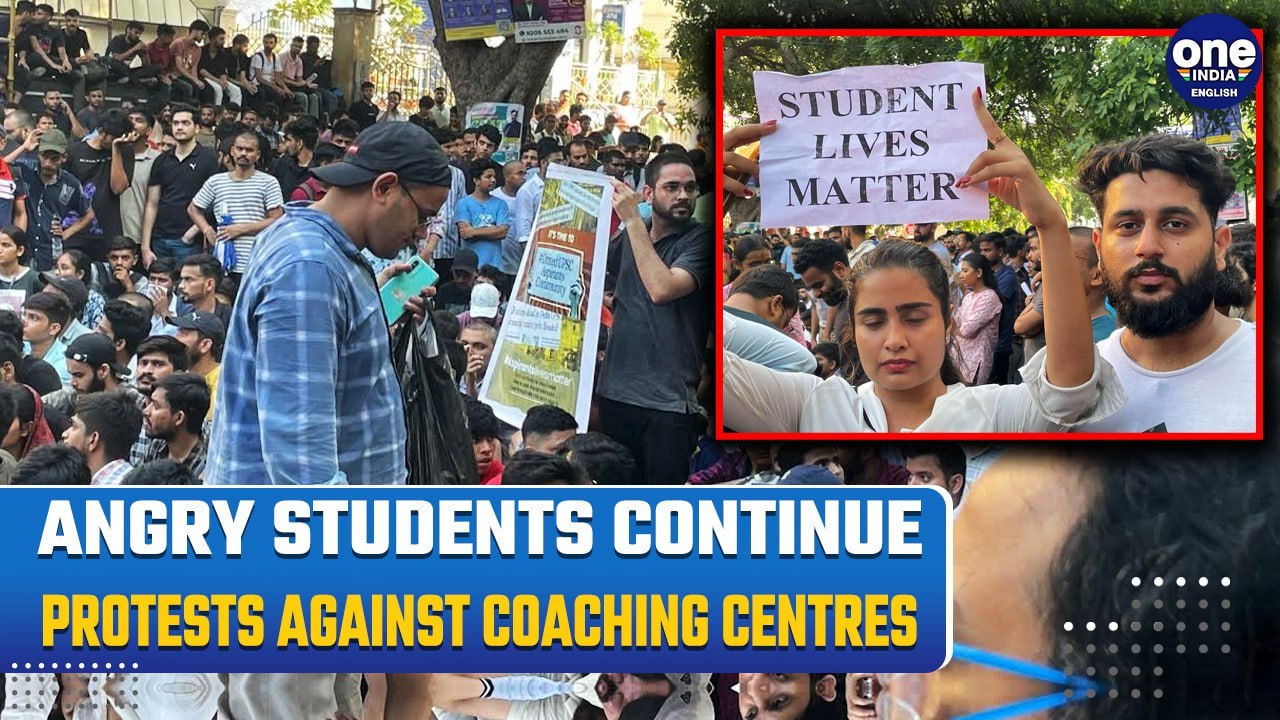 Old Rajinder Nagar Coaching Centre Horror: Furious Students Continue Protests| What are The Demands