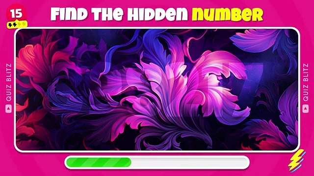Guess The Hidden Number 30 Optical Illusion Tests Easy, Medium, Hard, Impossible(0)