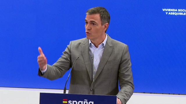 Sánchez anuncia 6.000 millones para vivienda de alquiler asequible