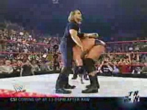 HBK PEDIGREES HHH finisher stolen