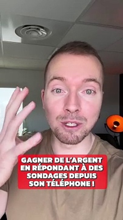 Gagner de l'argent en répondant à des sondages