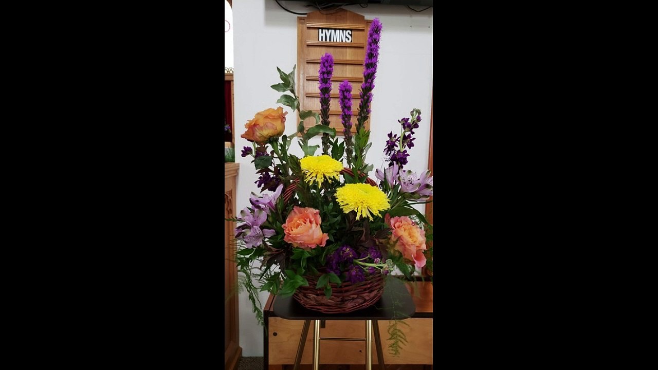 Flowers and cards for Norma Mayer
