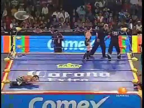 Jack Evans & Rocky Romero vs. La Hermandad Extrema ( 2010.03.05 @ AAA Sin Limite Hidalgo )
