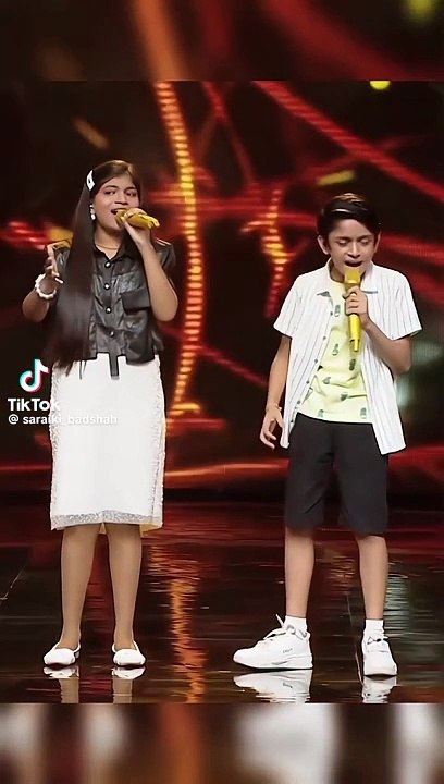 khushi and aryan man in superstar singer 3