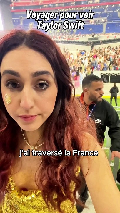 j'ai voyagé à Lyon pour voir Taylor swift
