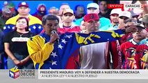 Maduro apuntó contra 