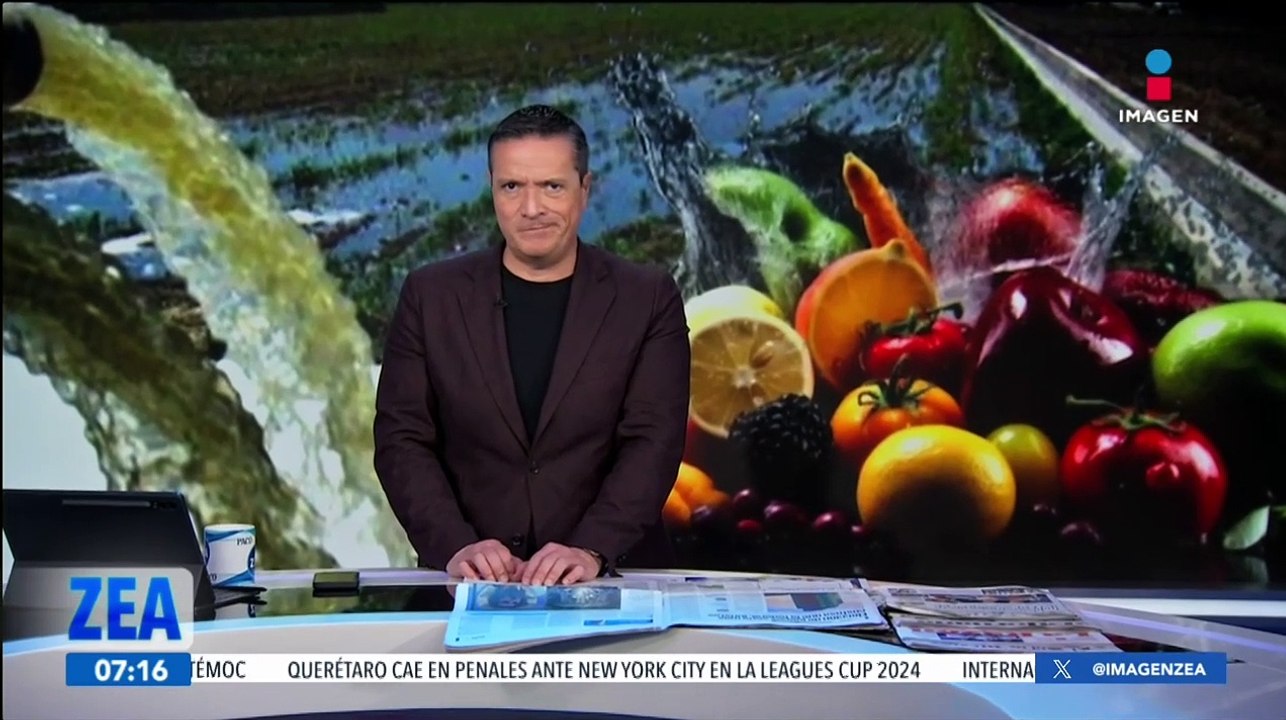 Cultivos en Tula, Hidalgo, son regados con aguas negras que llegan del Valle de México