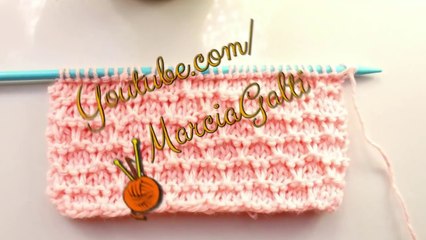 Ponto de Tricô SEMENTINHA | Ponto Canastra