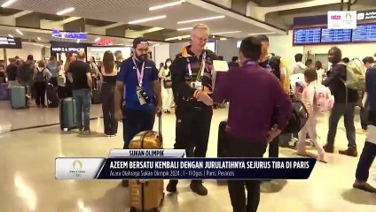 Azeem Fahmi bersatu kembali dengan jurulatih sejurus tiba di Paris