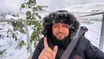 Roller Coaster Ride During Snowfall, Shahdag Azerbaijan