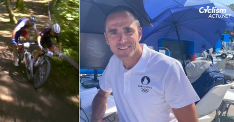 Cyclisme - Paris 2024 - Julien Absalon : "Un final un peu houleux, c'est dommage que Koretzky et Pidcock se touchent..."