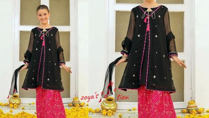 Stylish Black Outfits Designing Ideas For Little 6 To 12 Year Baby Girls