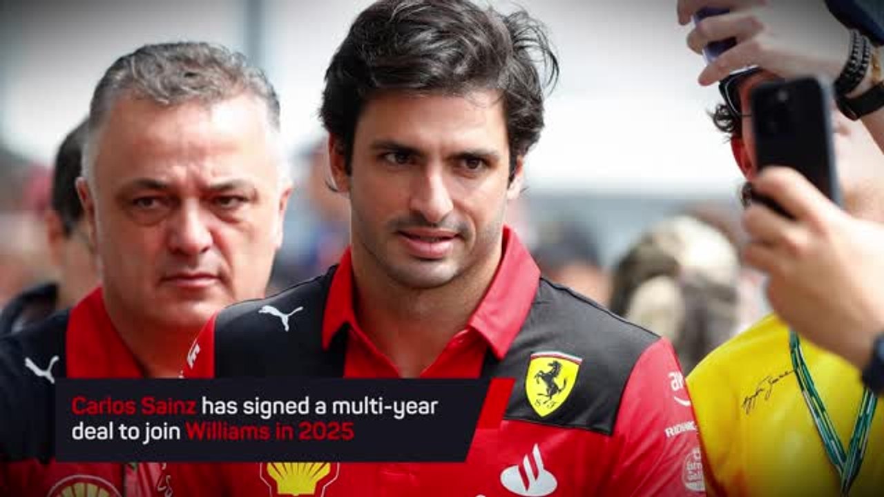 Breaking News - Carlos Sainz joins Williams