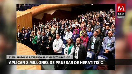 En México, se han aplicado más de 8 millones de pruebas de hepatitis C en 5 años