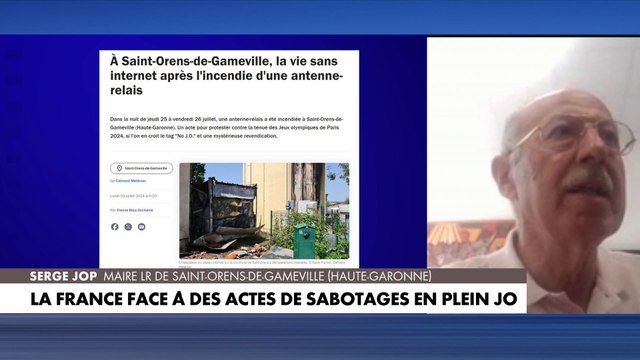 Le témoignage du maire de Saint-Orens-de-Gameville après l'incendie d'une antenne-relais dans sa commune