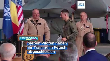 EFTC in Rumänien: Erster Lehrgang der F-16-Piloten bereit für den Einsatz