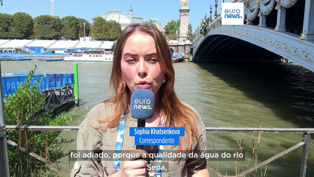 Poluição do rio Sena pode transformar triatlo em duatlo nos Jogos Olímpicos