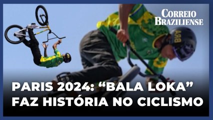 GUSTAVO BALA LOKA FICA EM SEXTO NA FINAL DO CICLISMO BMX FREESYLE, EM PARIS