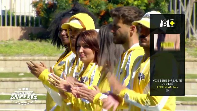 Pierre-Ambroise Bosse et les rouges, emmenés par Julien et Soraya, ont remporté la saison 1 des Apprentis champions sur W9