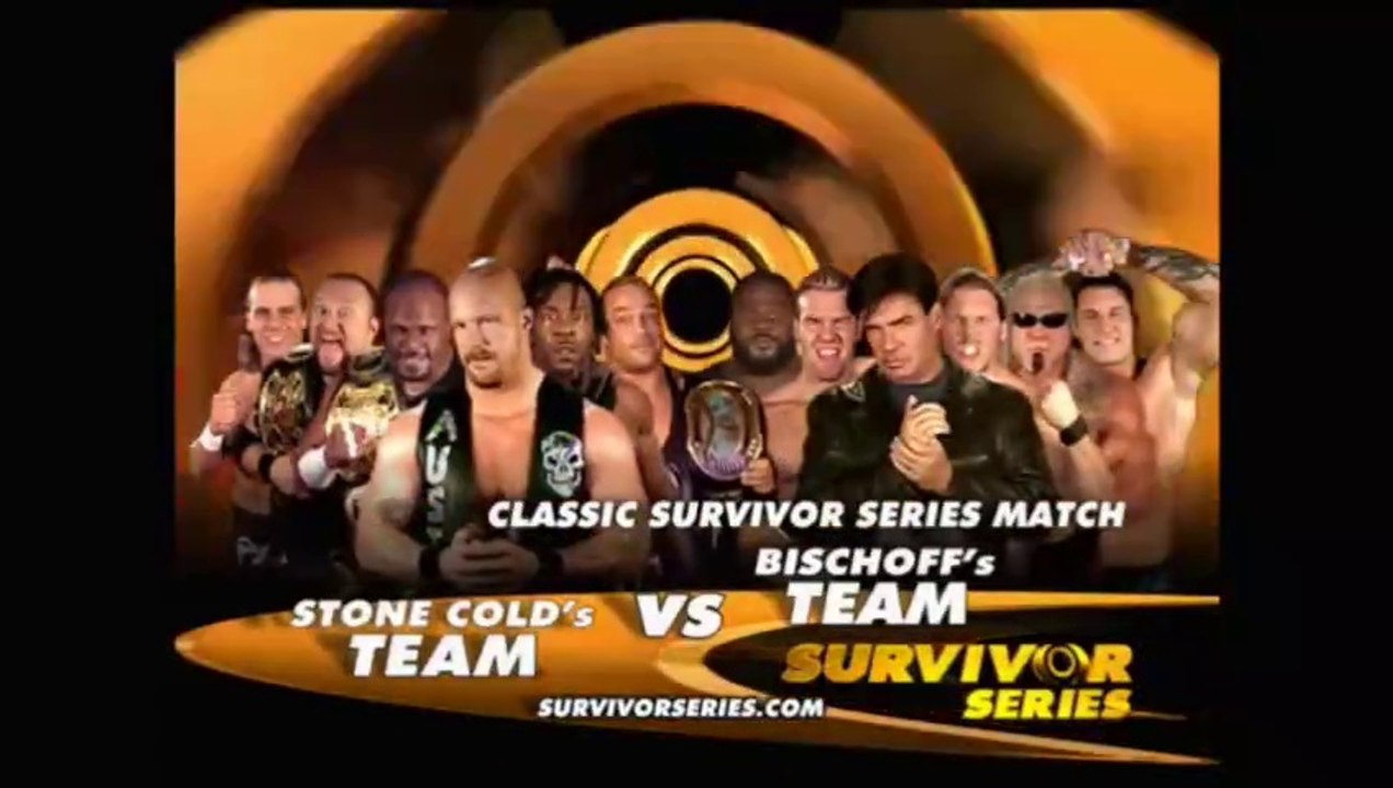 WWE Survivor Series 2003 - Team Austin vs Team Bischoff (Traditional ...