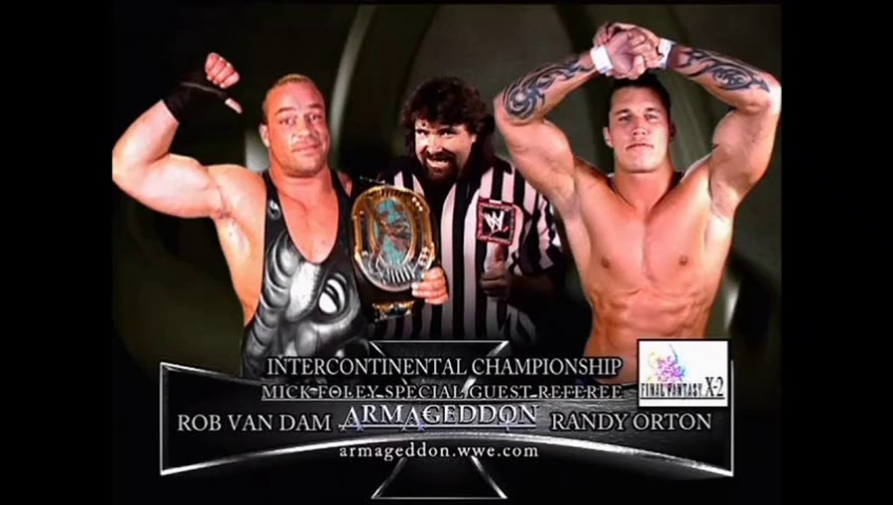WWE Armageddon 2003 - Randy Orton vs Rob Van Dam (WWE Intercontinental Championship)