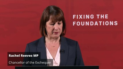 Reeves: Black hole in economy is unsustainable