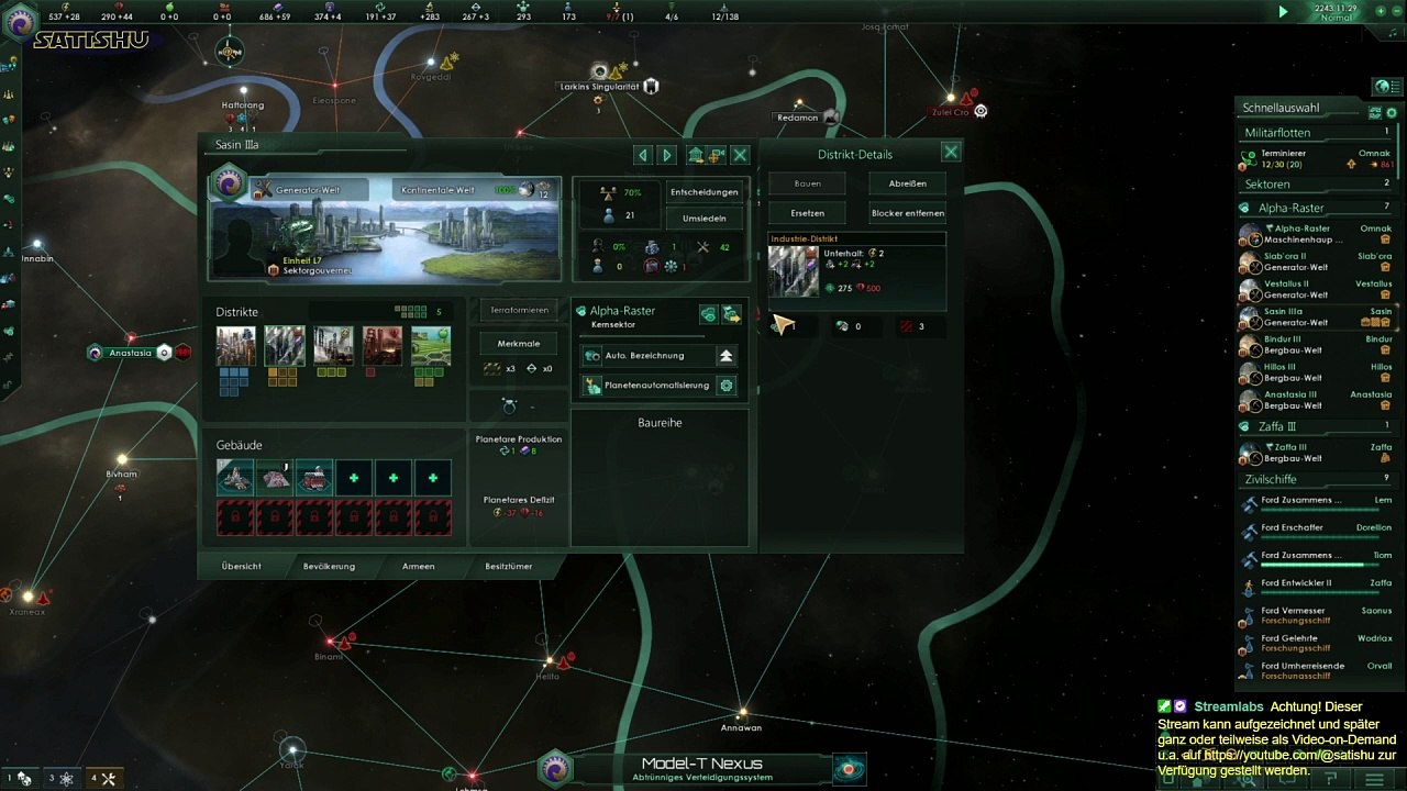 Ein Cluster frischer Welten entdeckt. | Stellaris | Ep. 6