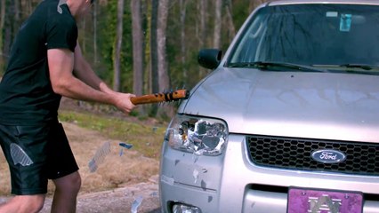 SLOW MOTION What can pop a balloon