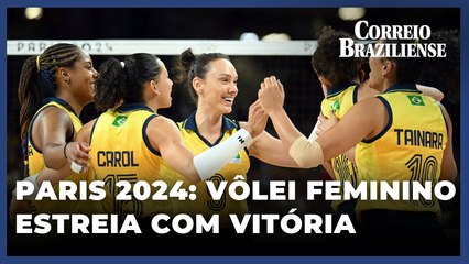 BRASIL JOGA LEVE E VENCE QUÊNIA COM VANTAGEM NA ESTREIA EM PARIS