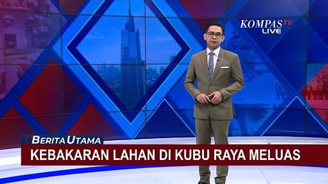 Hari ke-8, Pemadaman Kebakaran Lahan di Kubu Raya Terus Dilakukan