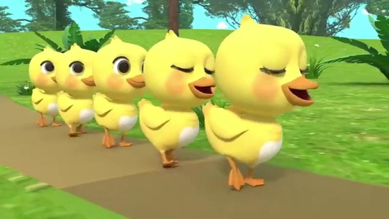 5 Little Ducks song | Newborn Baby Songs & Nursery Rhymes