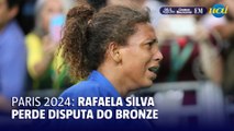 Paris 2024: Rafaela Silva perde luta tensa e fica sem medalha no judô