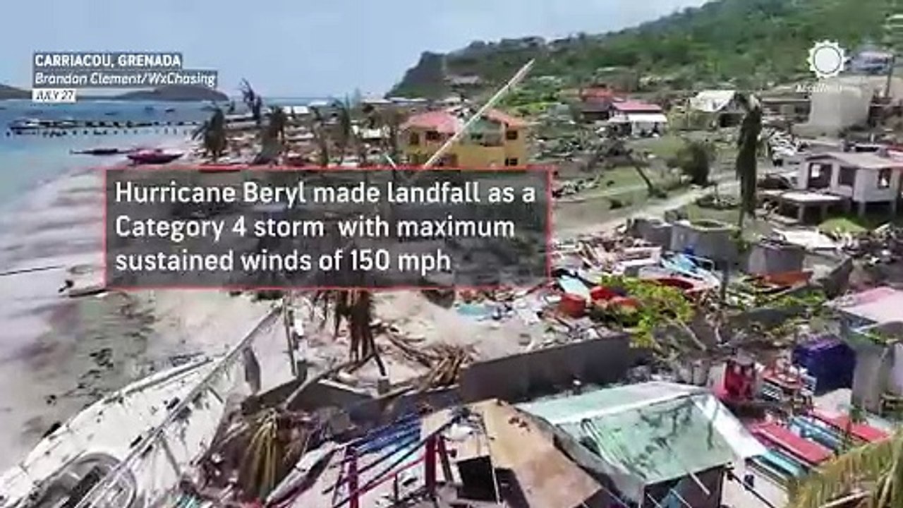 Recovery challenges await island devastated by Beryl